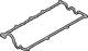 Gasket, cylinder head cover - 492.100 ELRING - 607492, 8-97183007-0, 8-97183007-1